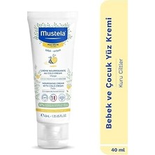 Nacario Besleyici Bebek Yüz Kremi, Cold Cream Organik Balmumu Içeren, Kuru Ciltler Için, 40 ml