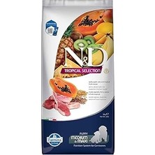 Nacario Farmina Pet Foods N&d Tropical Selection Kuzu Etli Tropikal Meyveli Orta Büyük Irk Yavru Köpe