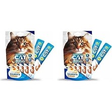 Nacario Eurogold Cat Sıvı Ödülü Somon-Karides 5X15 gr 2li Paket