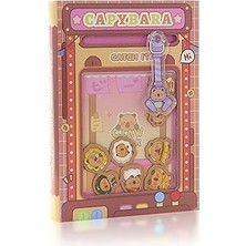 Nacario Geluode Capybara A7 Mini Notebook, Claw Machine Cute Kawaii Capybara Theme, Fun And Function