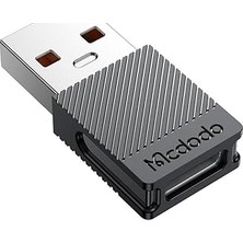 Nacario Mcdodo Type-C 5A To USB A 2.0 Dönüştürücü, Siyah