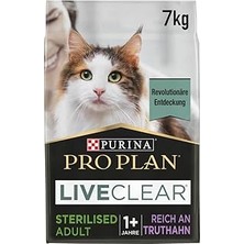 Nacario Plan Live Clear Yetişkin Kısırlaştırılmış Hindi Etli 7 kg