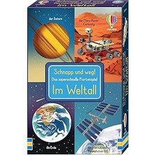 Nacario Schnapp Und Weg! Das Superschnelle Kartenspiel: Im Weltall: Kartenspiel-Set Mit Motiven Aus Raumfah