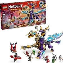 Nacario Ninjago Odak Ark Ejderhası 71836-9 Yaş Üzeri Kız Erkek Çocukları Için 8 Ninja Minifigürü