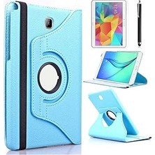 Nacario Constrain - Galaxy Tab A T580 10.1 Dönebilen Standlı Kılıf-Mavi - Beyaz 1