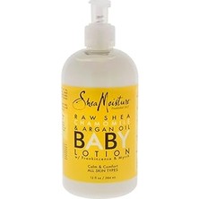 Nacario Shea Moisture Raw Shea Papatya Argan Yağı Bebek Losyonu 13 Oz
