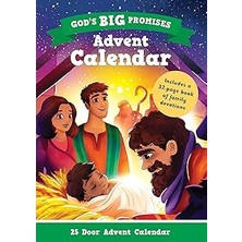 Nacario God's Big Promises: Advent Calendar And Devotions: 25 Door Advent Calendar