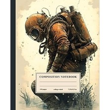 Nacario Independently Published Composition Notebook College Ruled: The Daring Dive: Composition Bo