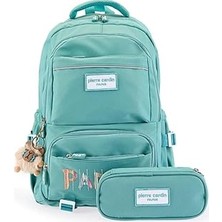 Nacario Unisex Okul Çanta Seti PCSET07PC34402-YEŞIL,YEŞIL Tek Ebat