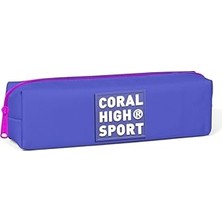 Nacario Coral High Tek Bölmeli Lavanta Kalemlik