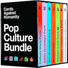 Nacario Cards Against Humanity Insanlığa Karşı Kartlar: Pop Kültürü Paketi | 6 Temalı Paketler + 10 Yeni Ka
