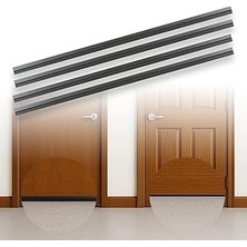 Nacario Kapı Altı Rüzgar Engelleyici 1 Metre, Kendinden Yapışkanlı Toz, Böcek Soğuk Hava Önleyici Şerit,