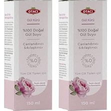 Nacario OTACI%100 Doğal Gül Suyu 150 ml x 2 Adet