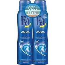 Nacario Fa Deospray Aqua 2'li Set, 150ML + 150ML, Unisex