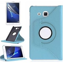 Nacario Constrain - Galaxy Tab 4 T280 Standlı Kapaklı Dönebilen Tablet Kılıfı