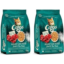 Nacario Cango Kuzu Etli Pirinçli Yetişkin Maması, 1 Kg, 2'li Paket