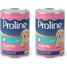 Nacario Proline Kuzu Etli Gravy Yavru Konservesi 400 gr 2li Paket