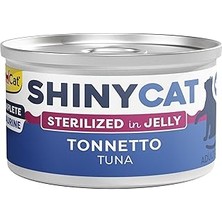Nacario Gimcat Shinycat Jelly Somon Balıklı Kısır Maması, 70 Gram