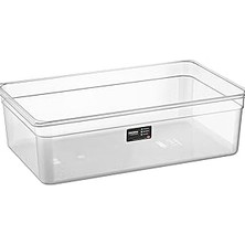 Nacario 1/1 Dikdörtgen Pc Gastronom Küvet Gövde 530X325X150