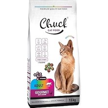 Nacario Chuck 15 kg Yetişkin Kuru Mama, Kedi, Gourmet