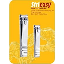 Nacario 6582 Tırnak Makası Seti, 2'li, Paslanmaz Çelik, El Ayak Tırnakları Için, Ergonomik Tasarım