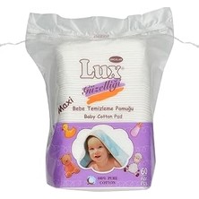 Nacario Lux Maxi 60'lı Kare Bebetemizlik Pamuğu