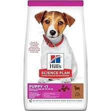 Nacario Hill's Science Plan Küçük Irk Kuzulu & Pirinçli Yavru 1+0,5 kg
