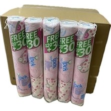 Nacario Ipek Makyaj Temizleme Pamuğu 120 + (30 Adet HEDIYELI)=150 Adet X30 Paket Ürün