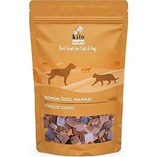 Nacario Kito Freeze Dried Somon Ödül MAMASI%100 Doğal, Glutensiz 30 Gr(Dog Treat)