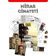 Nacario Mysterious Cases Miras Cinayeti, Dedektif Kutu Oyunu, Seri Katil Dosyası, 16+ Yaş