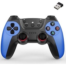 Nacario Coverzone 2.4g Kablosuz Gamepad Pc Uyumlu Pilli Joystick Wireless Oyun Kolu Kişiselleştirilmiş Düğm
