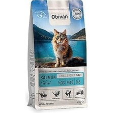 Nacario Obivan Sterilised Kısırlaştırılmış Somonlu Hamsili 2 kg