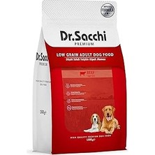 Nacario Dr.sacchi Premıum Düşük Tahıllı Sığır Etli Yetişkin 1,5 kg