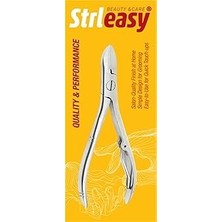 Nacario 6902 Paslanmaz Çelik Tırnak Pensi, Inox, Profesyonel Manikür Pedikür Için, Ergonomik Saplı, Güçl