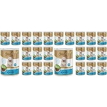 Nacario Cuddy Yetişkin Balıklı Jöleli Konserve Mama 400 gr x 12 Adet (2 Paketi)