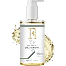 Nacario Qremfi Botanical Cleansing Oil - Makyaj, Yüz Vücut Bitkisel Temizleme Yağı 200 ml
