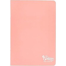 Nacario Meteksan Colors A5 40 Yaprak Kareli Defter, Pembe