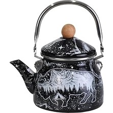 Nacario Pr Buffalo Emaye Demlik Kettle Küçük 1.1 Lt