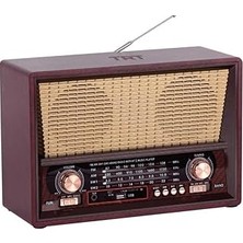Nacario Trt Nostaljik Radyo Harbiye(Özel Trt Kutusunda, Pil Güç Kablosu Dahildir)