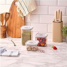 Nacario Aryıldız Vacuum & Fresh 6 Parça Saklama Kabı Seti