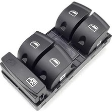 Nacario VASS41 Sol Ön Kapı Dörtlü Cam Açma Düğmesi 4F0959851F Audi A6 2005-2008