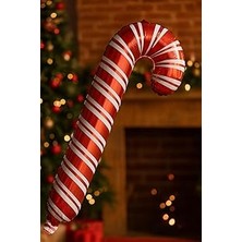 Nacario Yılbaşı Ağacı Süsü Noel Gold Şekerleri Yılbaşı Temalı Hediyeler Folyo Noel Balonu 1 Adet 84-39 cm