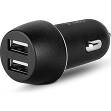 Nacario Smartcharger Dua 3.1A Araç Şarj Aleti Çift USB Siyah