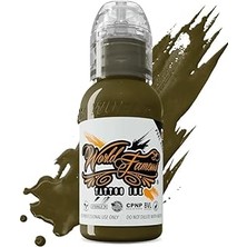Nacario Army Green - Famous Ink Dövme Boyası - 1OZ/30ML