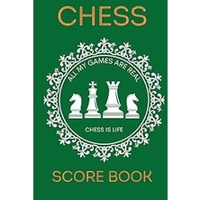 Nacario Independently Published Chess Notation Book 100 Games Sheets 90 Moves: Chess Score Book | Gift For