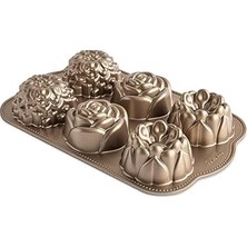 Nacario Nordic Ware Çiçekli Cakelet