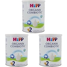 Nacario Hipp 2 Organik Combiotic Devam Sütü 350G 3lü Paket