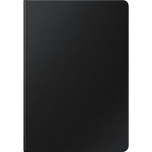 Nacario Samsung, Koruyucu Kitap Kapağı Siyah Ince Tab S7