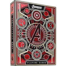 Nacario THEORY11 Avengers Kırmızı Oyun Kartları