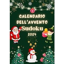 Nacario Calendario Dell'avvento Sudoku 2024: Calendario Dell'avvento Sudoku In Grandi Caratteri | Libro Di